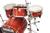 The Paragon shells are made up of nine very thin plies, and the overall thickness of the drum is less than average